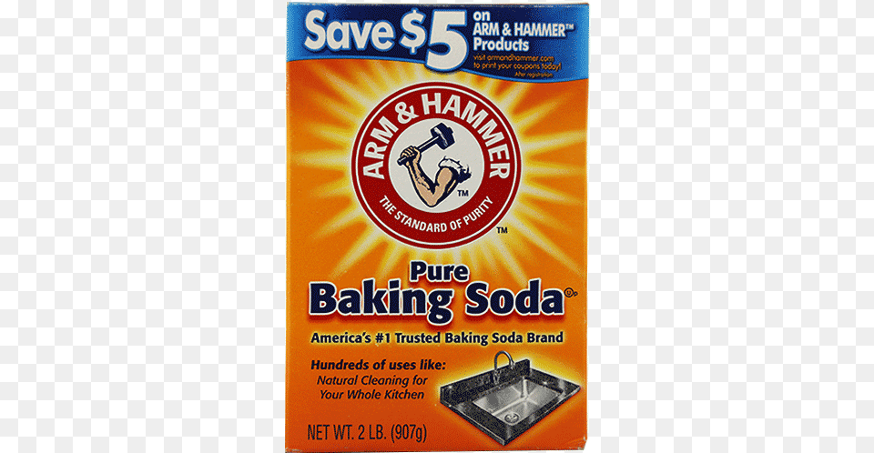 Arm Amp Hammer Pure Baking Soda 907g Arm And Hammer Pure Baking Soda, Advertisement, Poster, Sink, Food Png