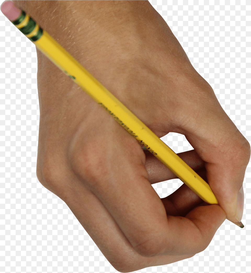 Arm And Pencil Png Image