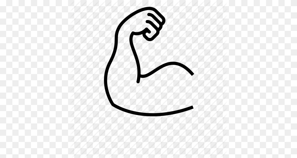 Arm Bic Muscle Strong Icon, Animal, Bird, Swan Free Png