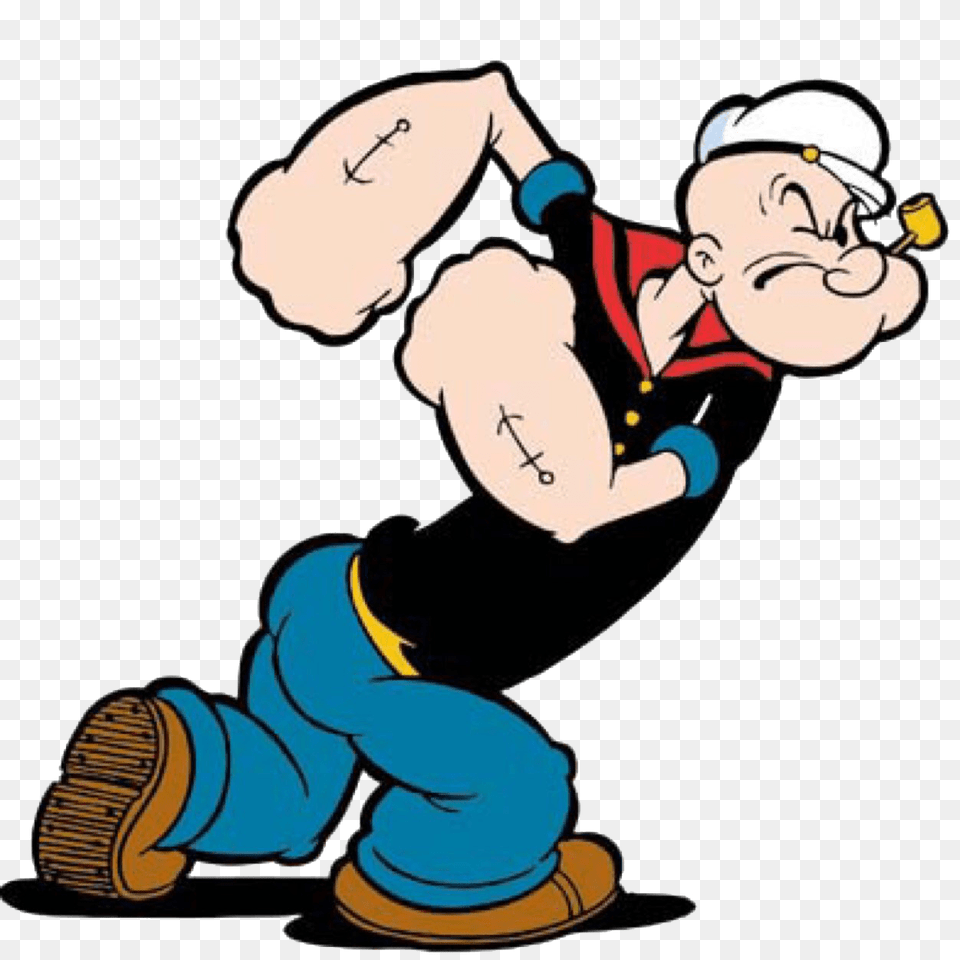 Arm Clipart Popeye, Baby, Cartoon, Person, Face Free Png