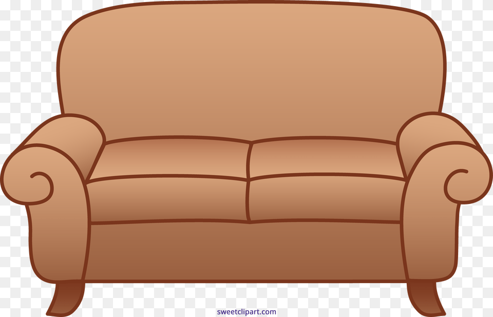 Arm Clipart Tan, Chair, Couch, Furniture, Armchair Png Image