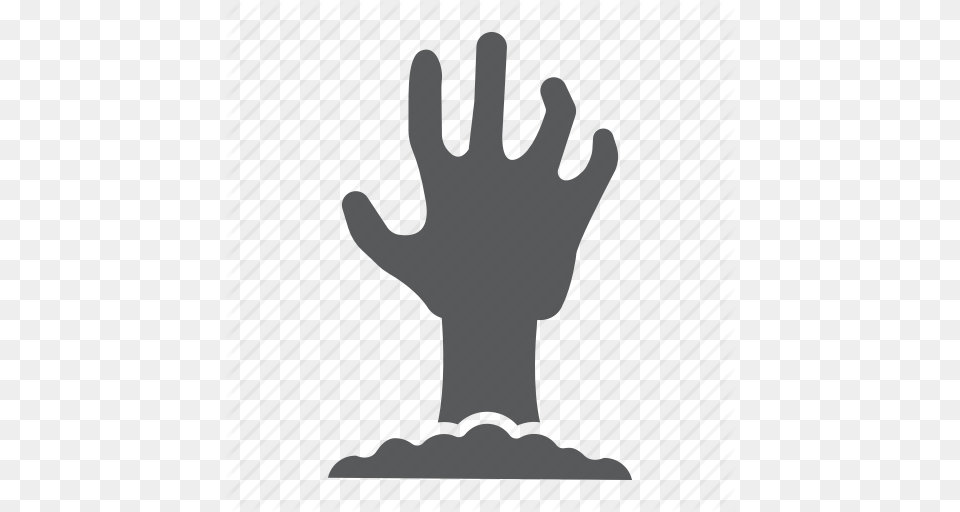 Arm Dead Halloween Hand Scary Undead Zombie Icon, Clothing, Glove, Body Part, Person Free Png Download