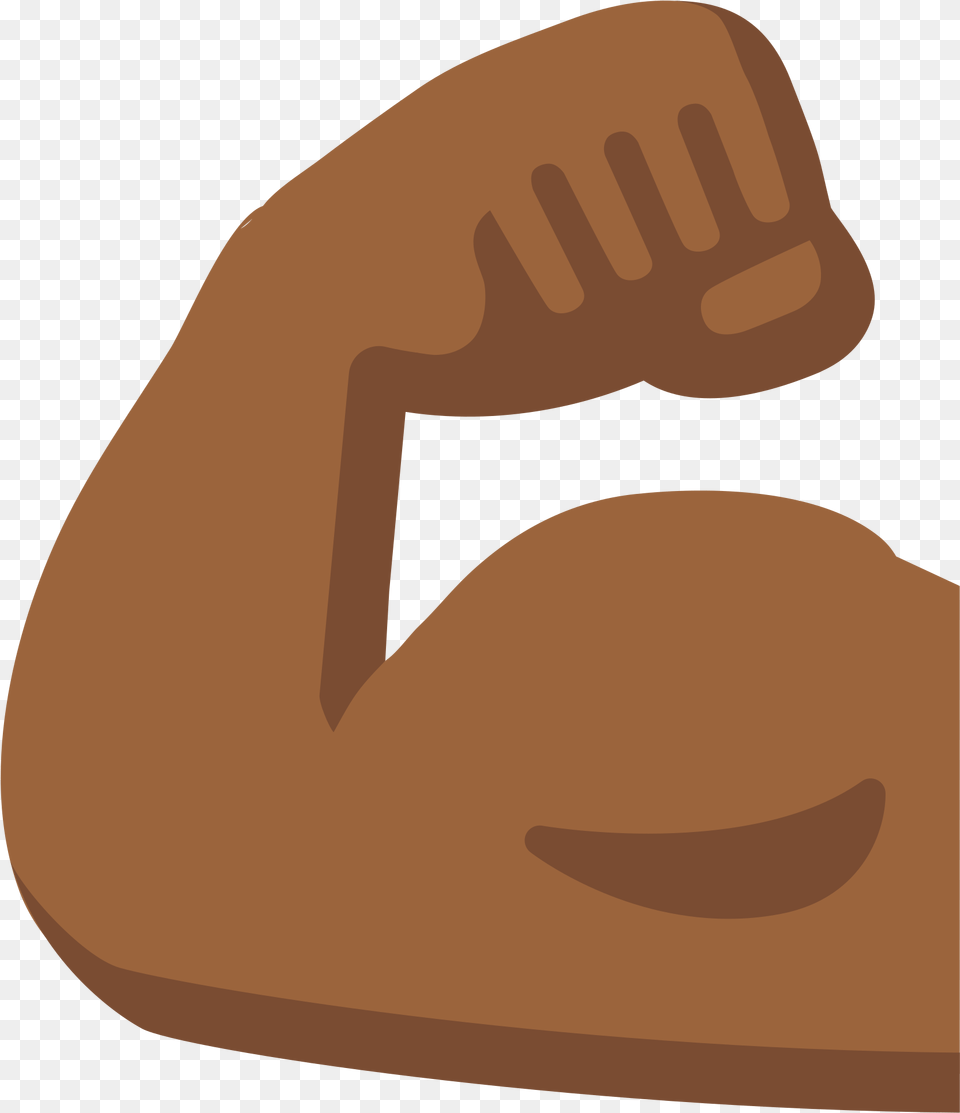 Arm Emoji Biceps Human Skin Color Muscle Muscle Arm Emoji, Device, Appliance, Electrical Device, Animal Free Png Download