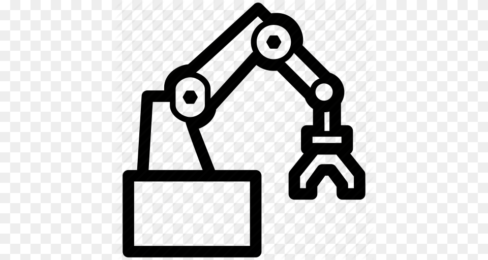 Arm Equipment Hand Industrial Power Robot Robotic Icon, Accessories, Bag, Handbag Free Png Download