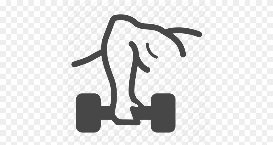 Arm Exercise Fitness Training Tricep Weight Workout Icon, Lighting, Animal, Dinosaur, Reptile Free Transparent Png