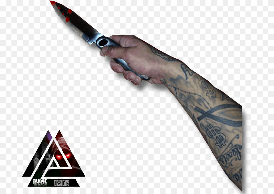 Arm Knife Hand Dk925 Tattoos Tattoo Dk925designs Utility Knife, Person, Skin, Blade, Dagger Png
