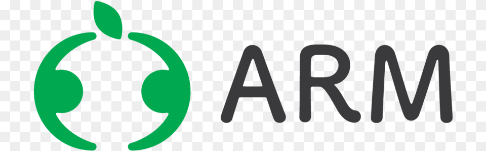 Arm Logo V2 Logo Black Txt Sign, Green Png Image