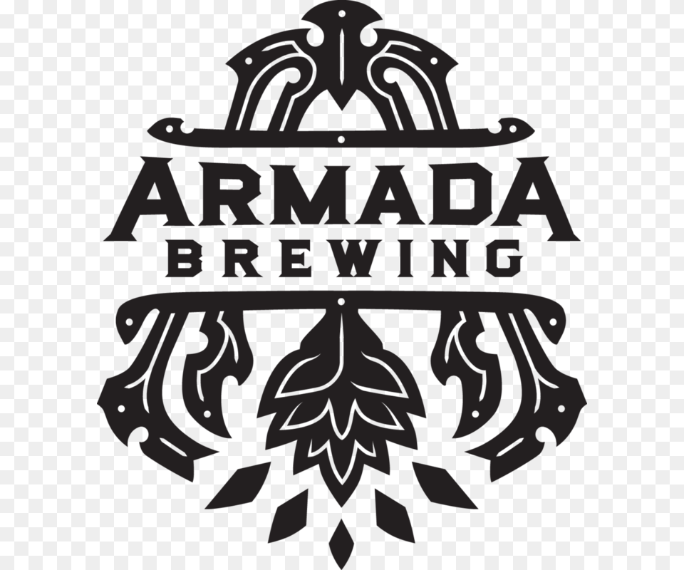 Armada Nhvipa Green Label 420 Beer Label Full Size Armada Brewery, Logo, Emblem, Symbol Png