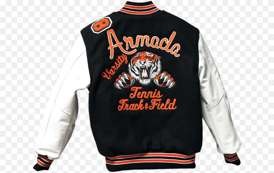 Armada Varsityjacket Tennistrack Roomfor3moresports Track And Field Varsity Jackets, Clothing, Coat, Jacket, Shirt Free Transparent Png