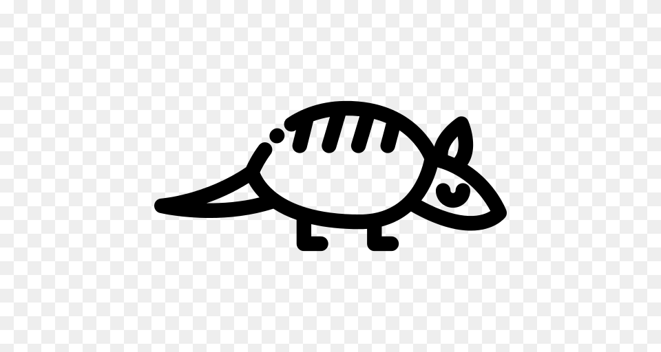 Armadillo Icon, Gray Free Png Download