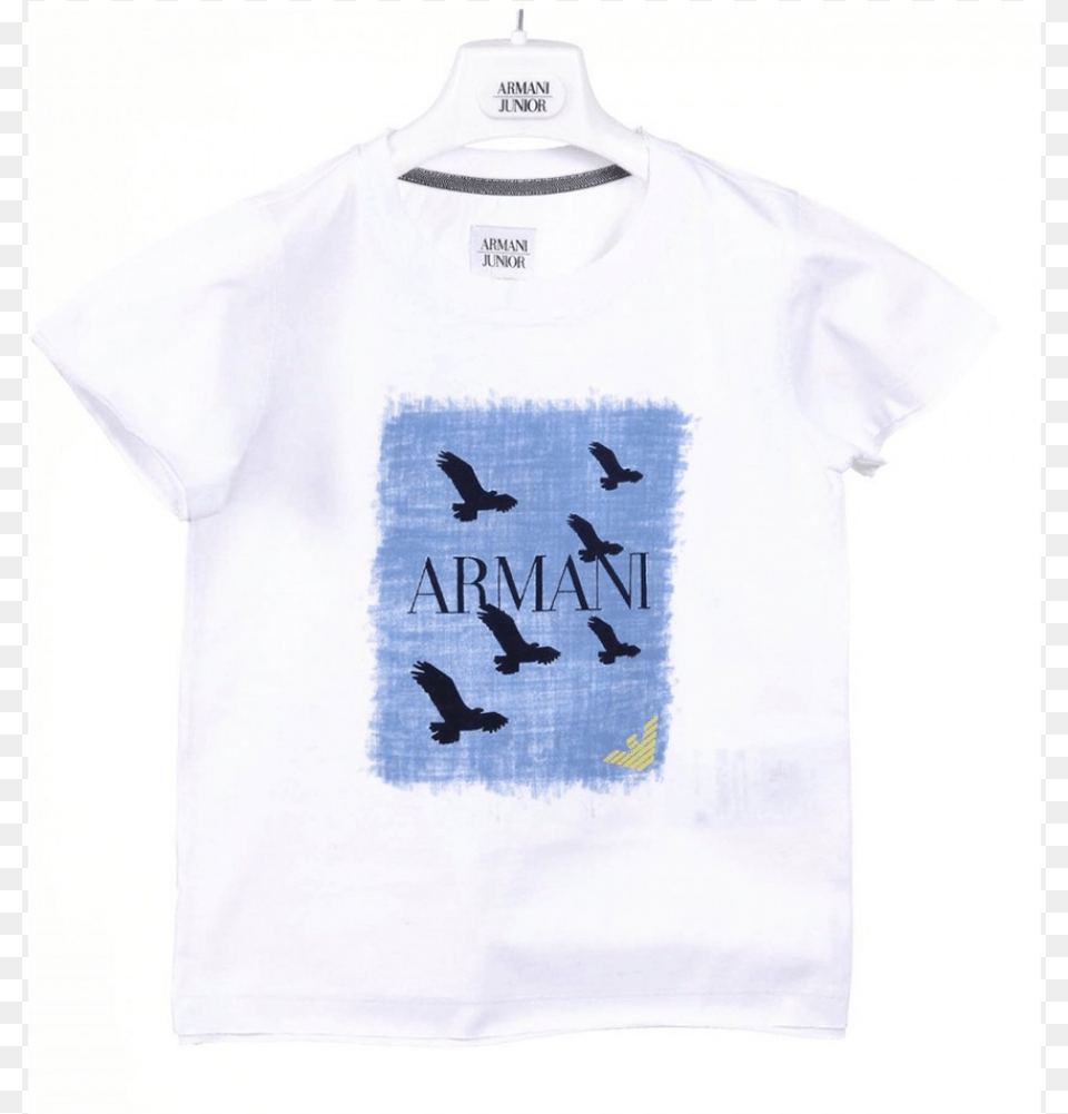 Armani Junior Bird Logo T Shirt, Clothing, T-shirt, Animal Free Png Download