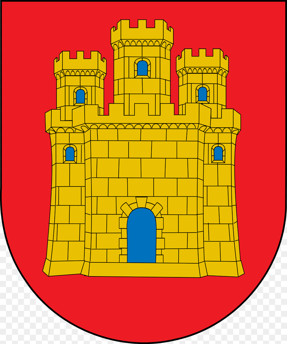 Armas De Castilla Clipart, Architecture, Building, Castle, Fortress Free Png