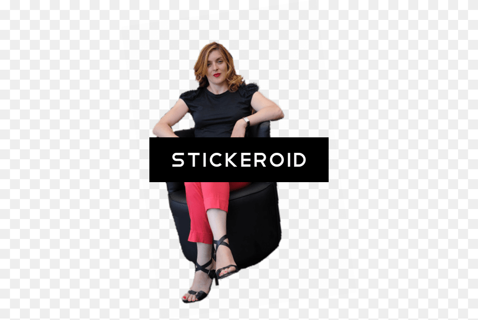 Armchair, Adult, Shoe, Sandal, Person Png