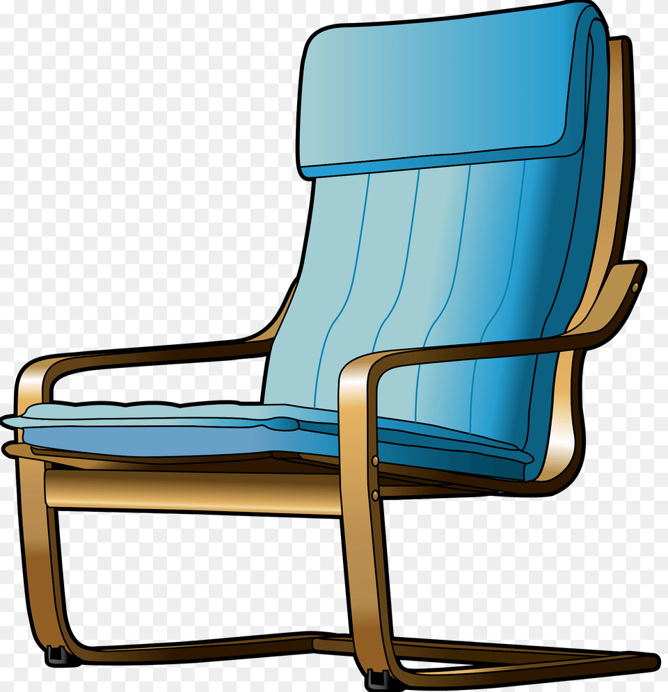 Armchair Clipart, Chair, Furniture, Crib, Infant Bed Png Image