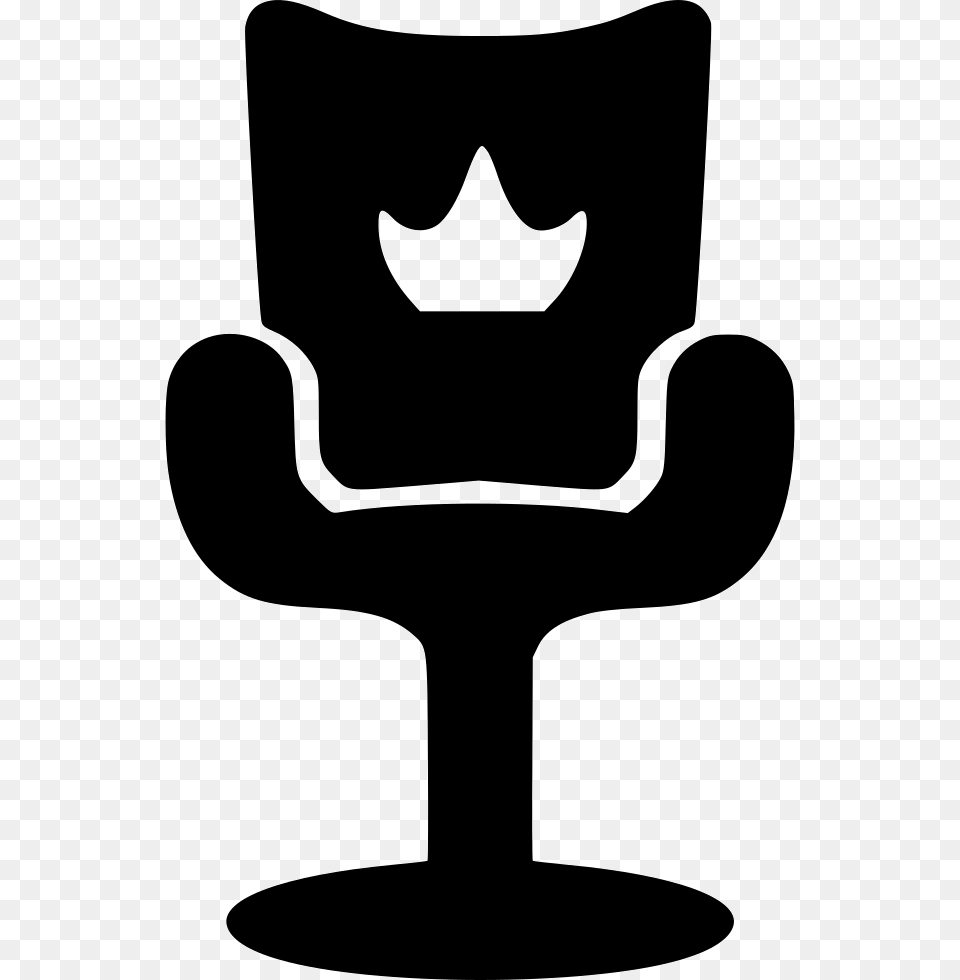 Armchair Luxury Place Royal Emblem, Stencil, Glass, Symbol, Silhouette Free Png Download