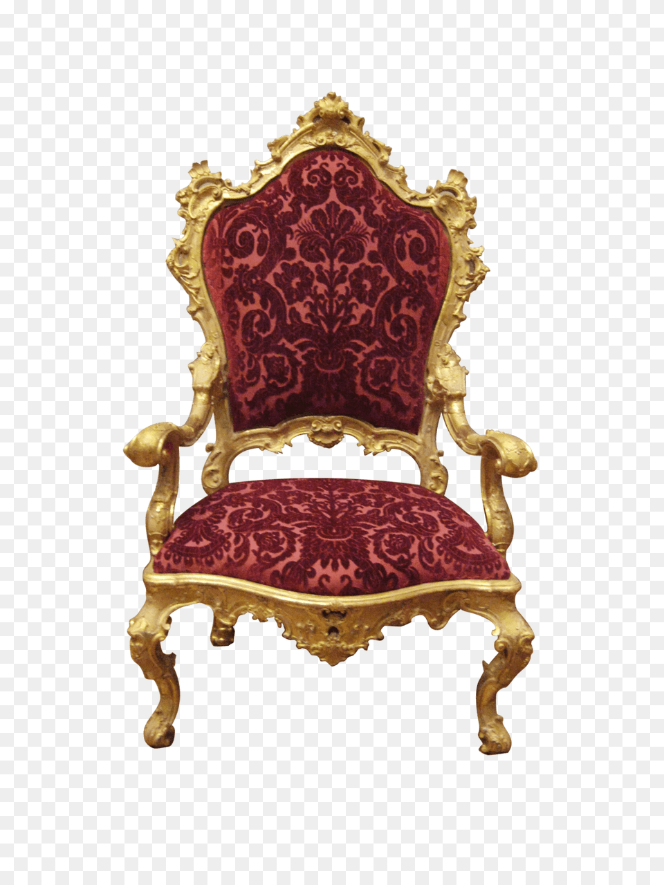 Armchair Royal, Chair, Furniture, Throne Png