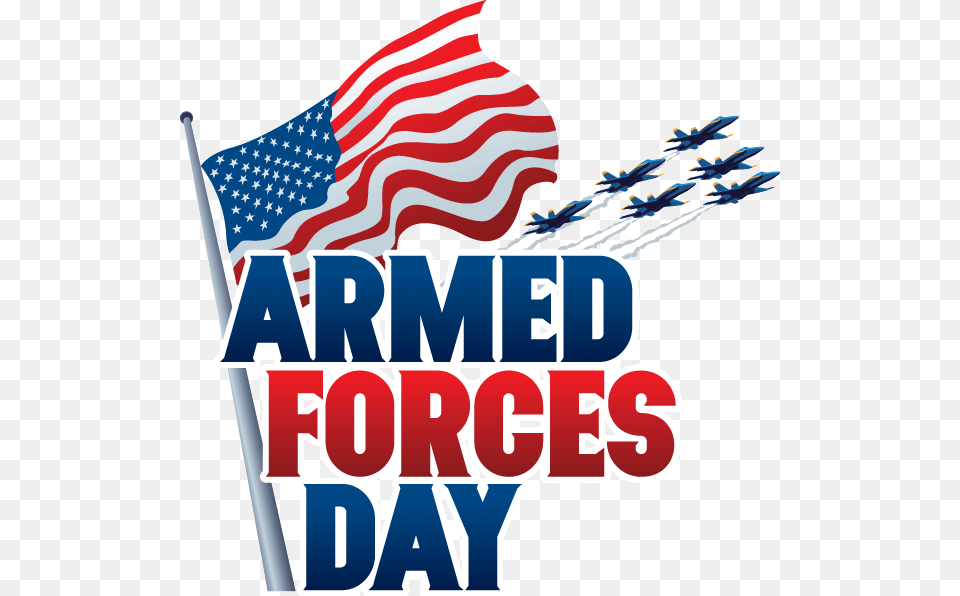 Armed Forces Day 2018 Usa, American Flag, Flag, Aircraft, Airplane Png