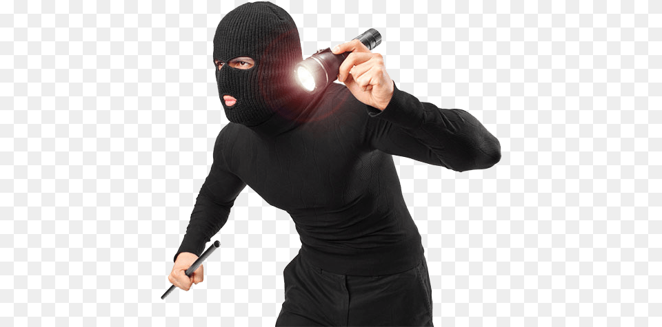 Armed Robber Clipart Background Burglar, Ninja, Person, Photography, Bottle Free Transparent Png