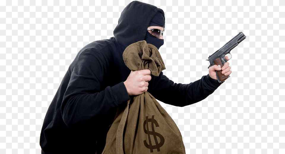Armed Robber Transparent Background Armed Robbery, Firearm, Gun, Handgun, Weapon Png Image