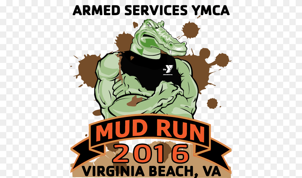 Armed Services Ymca Mud Run Mud Run Ocr Obstacle Course Race, Person, Advertisement, Poster, Head Free Transparent Png