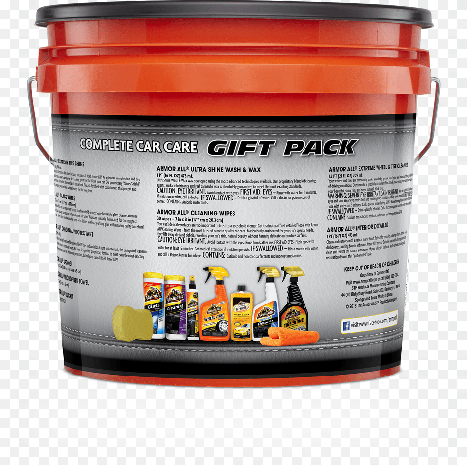 Armor All Complete Car Care Gift Pack Bucket Free Png