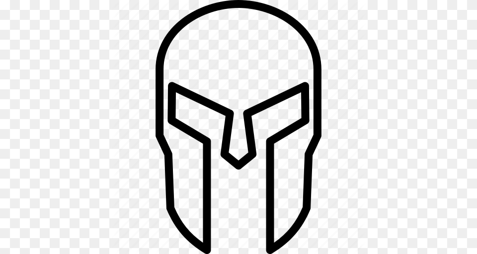 Armor Armour Greek Headgear Helmet Medieval Spartan Icon Png