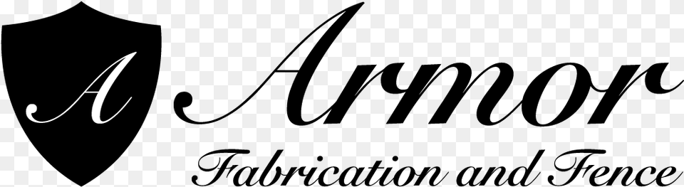 Armor Fabrication And Fence Logo Calligraphy, Handwriting, Text Free Png