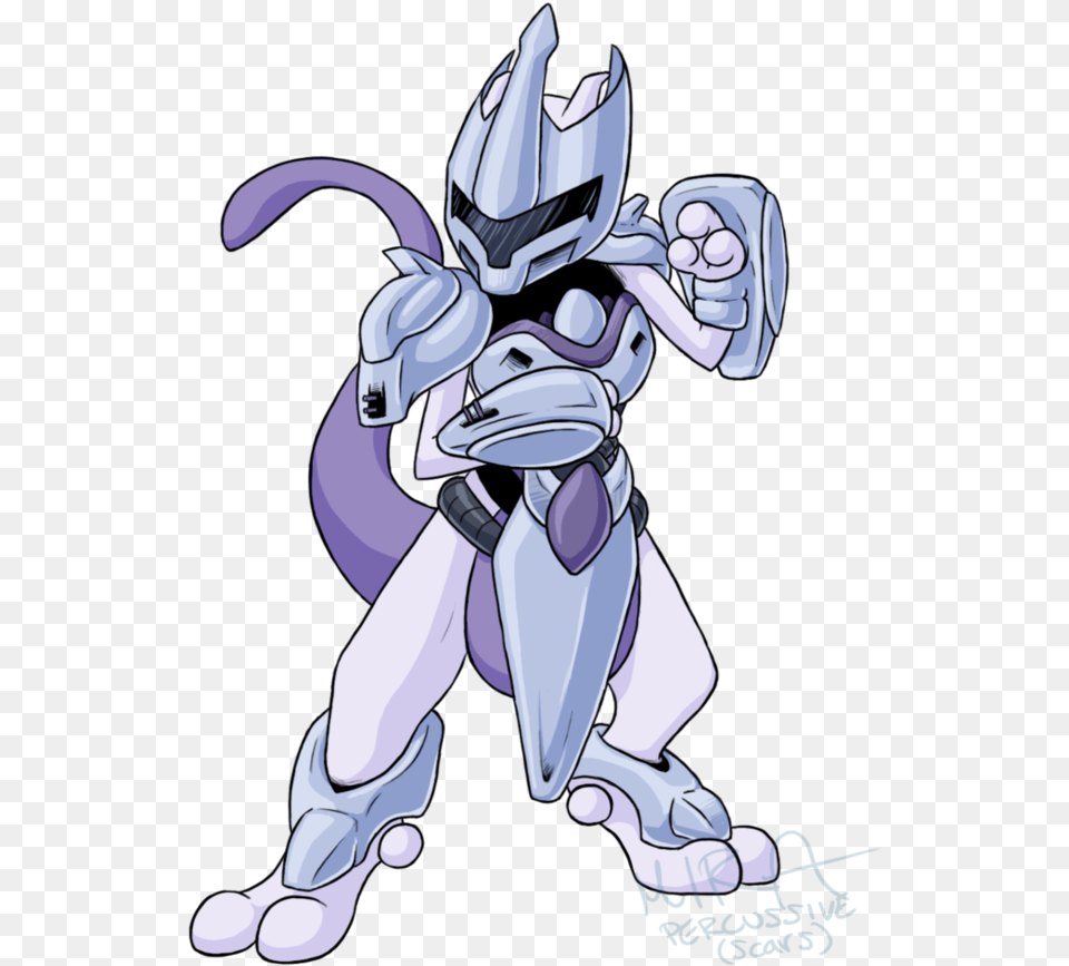 Armored Mewtwo Render, Book, Comics, Publication, Baby Free Transparent Png