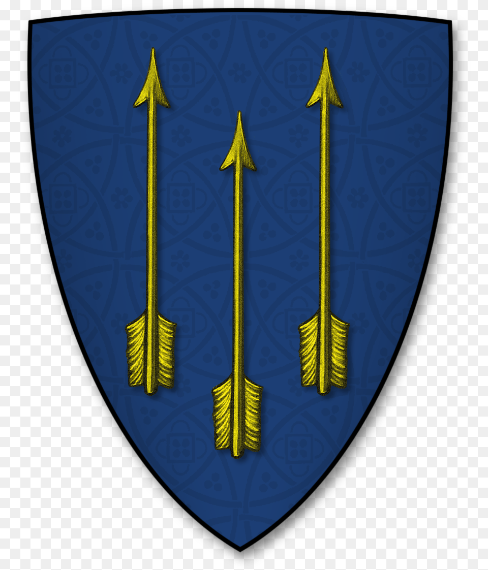 Armorial Bearings Of The Archer Family Of Little Hereford Herefordshire, Weapon, Device, Shovel, Tool Png