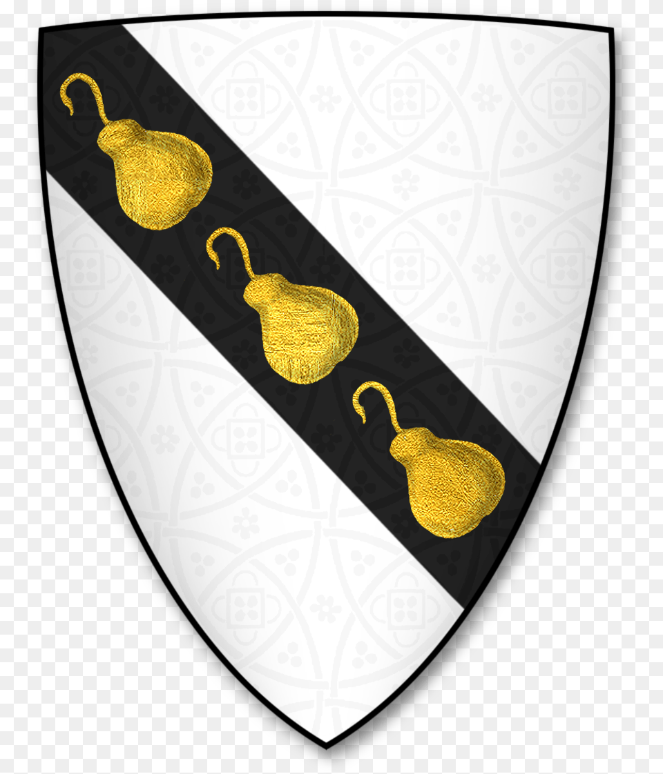 Armorial Bearings Of The Pennoyre Family Of The Moor Emblem, Armor, Shield, Food, Fruit Free Png Download