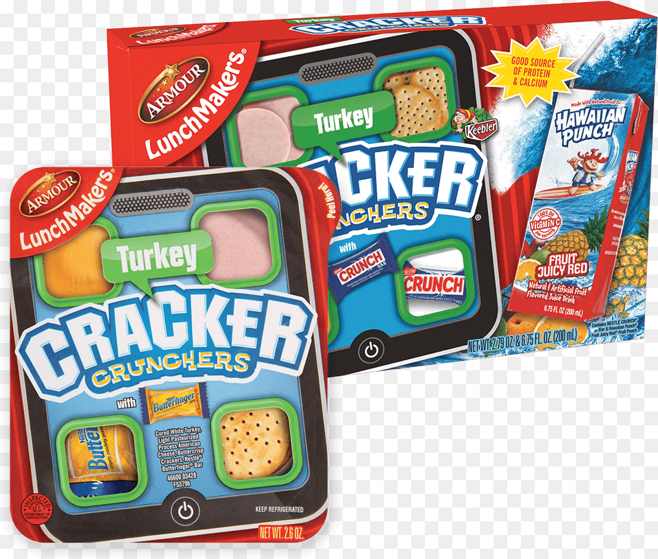 Armour Lunchmakers Cracker Crunchers Chicken, Snack, Food, Lunch, Meal Free Transparent Png