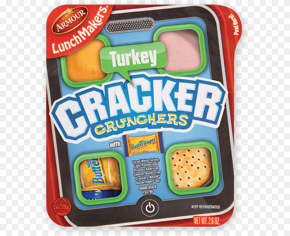 Armour Turkey Cracker Armour Lunchmakers Ham, Bread, Food, Lunch, Meal Free Png