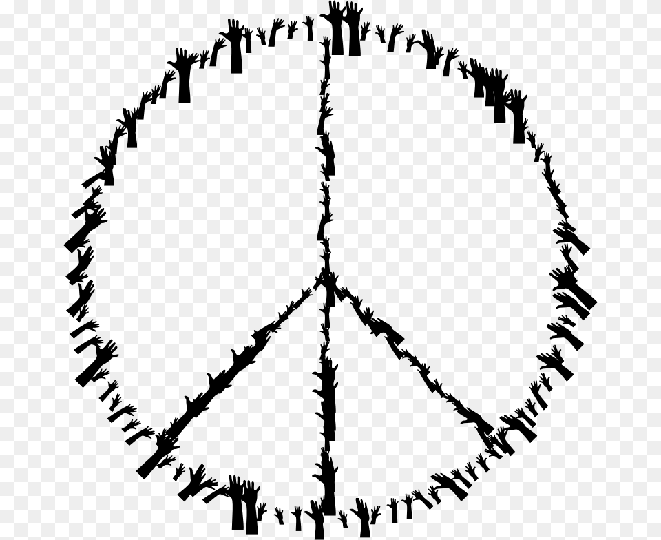 Arms For Peace, Gray Free Png