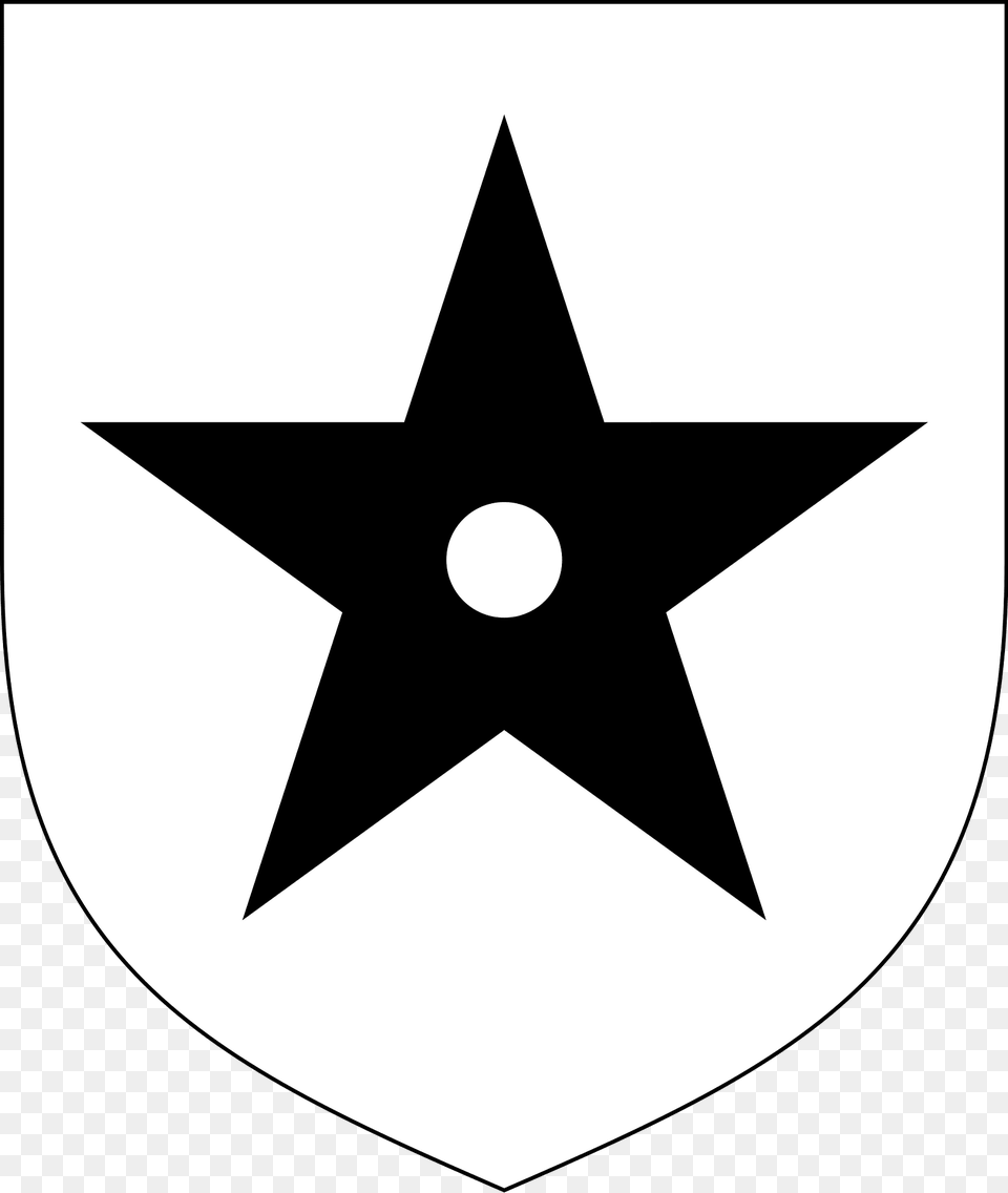 Arms Of Baron Clitheroe Clipart, Star Symbol, Symbol, Cross Png