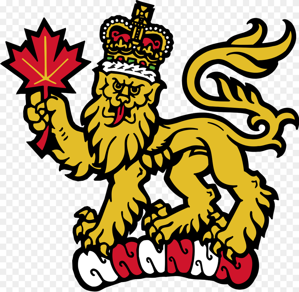 Arms Of Canada Coat Of Arms Crest Motto Canada Coat Of Arms Crest, Leaf, Plant, Dragon, Baby Free Transparent Png