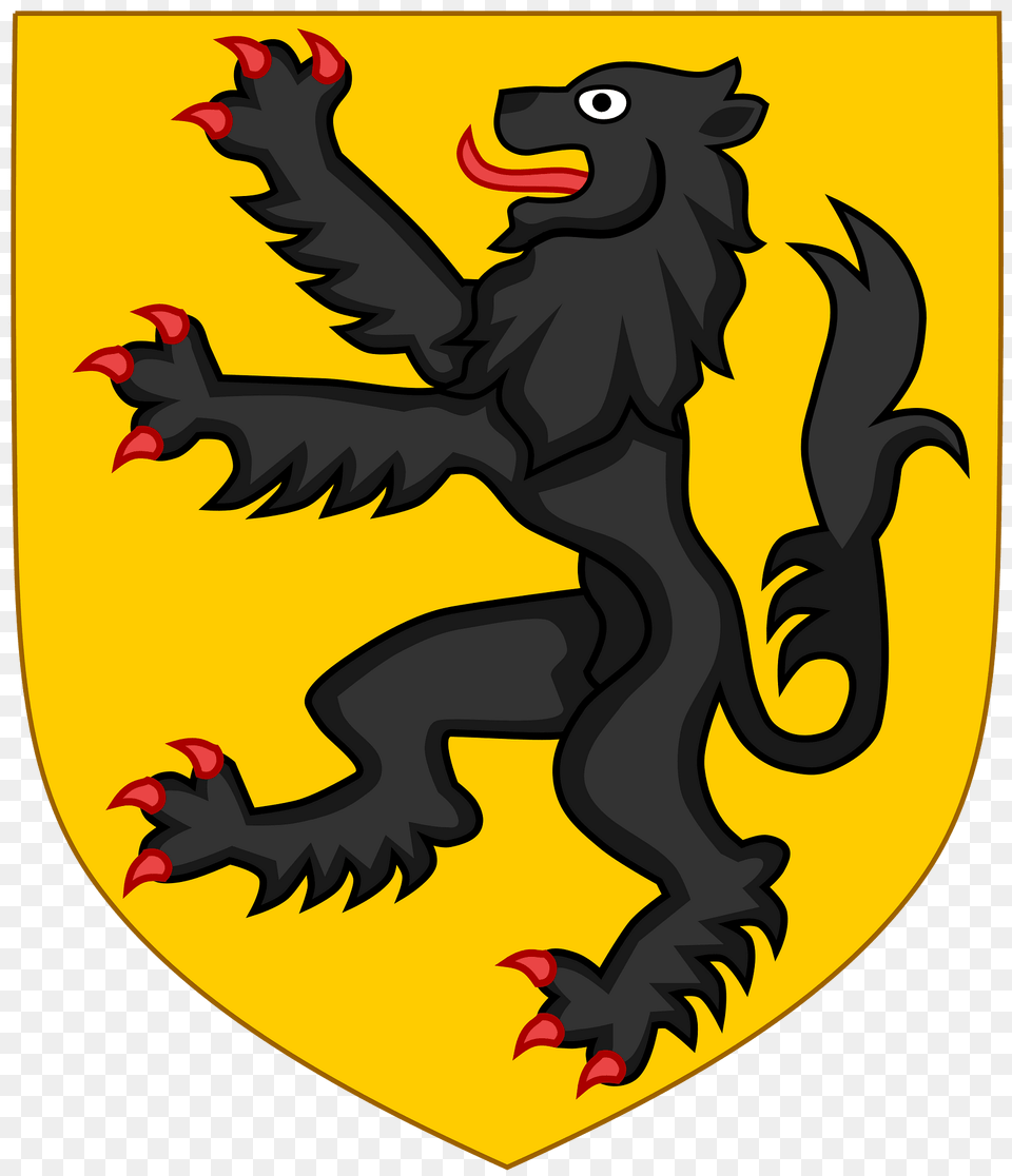 Arms Of Flanders Clipart, Animal, Electronics, Fish, Hardware Png Image