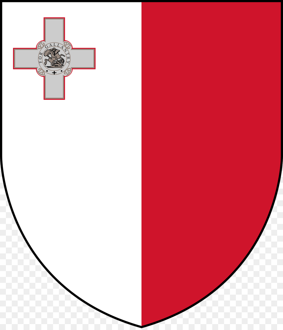 Arms Of Malta Clipart, Armor, Cross, Symbol, Shield Free Png