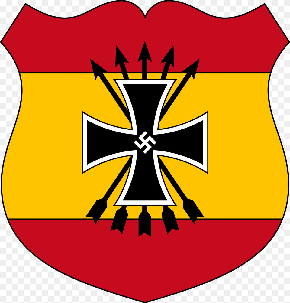 Arms Of The Division Of The Wehrmacht, Emblem, Symbol, Dynamite, Weapon Free Png Download