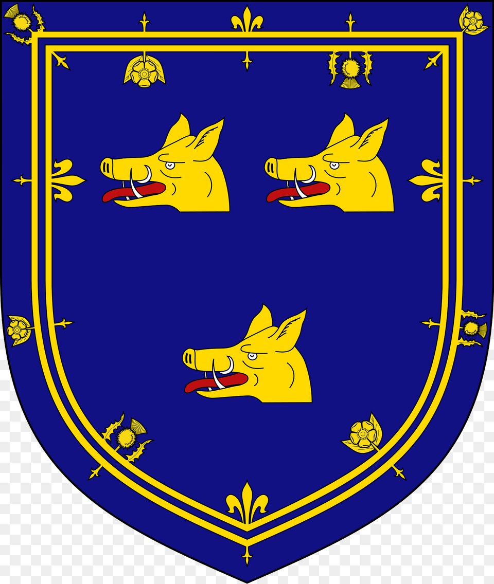 Arms Of The Marquess Of Aberdeen And Temair Clipart, Armor, Shield, Animal, Mammal Png Image