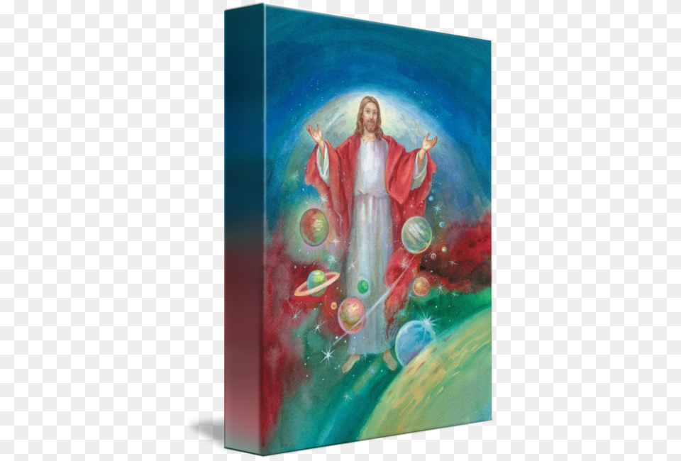 Arms Open Jesus Giclee Painting Monti39s Jesus With His Arms Open Wide, Art, Adult, Bride, Female Free Png