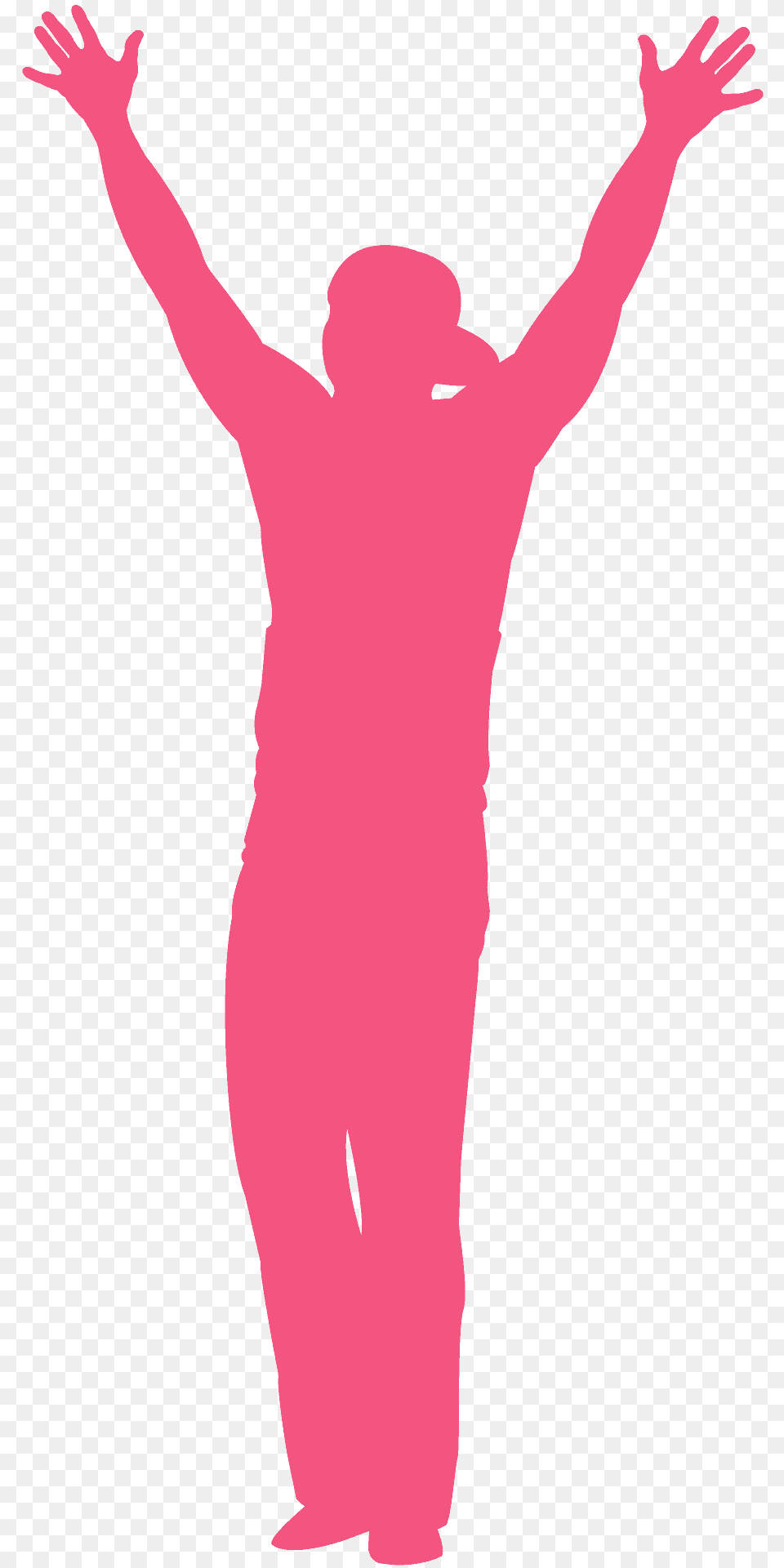 Arms Up Silhouette, Adult, Person, Woman, Female Png Image