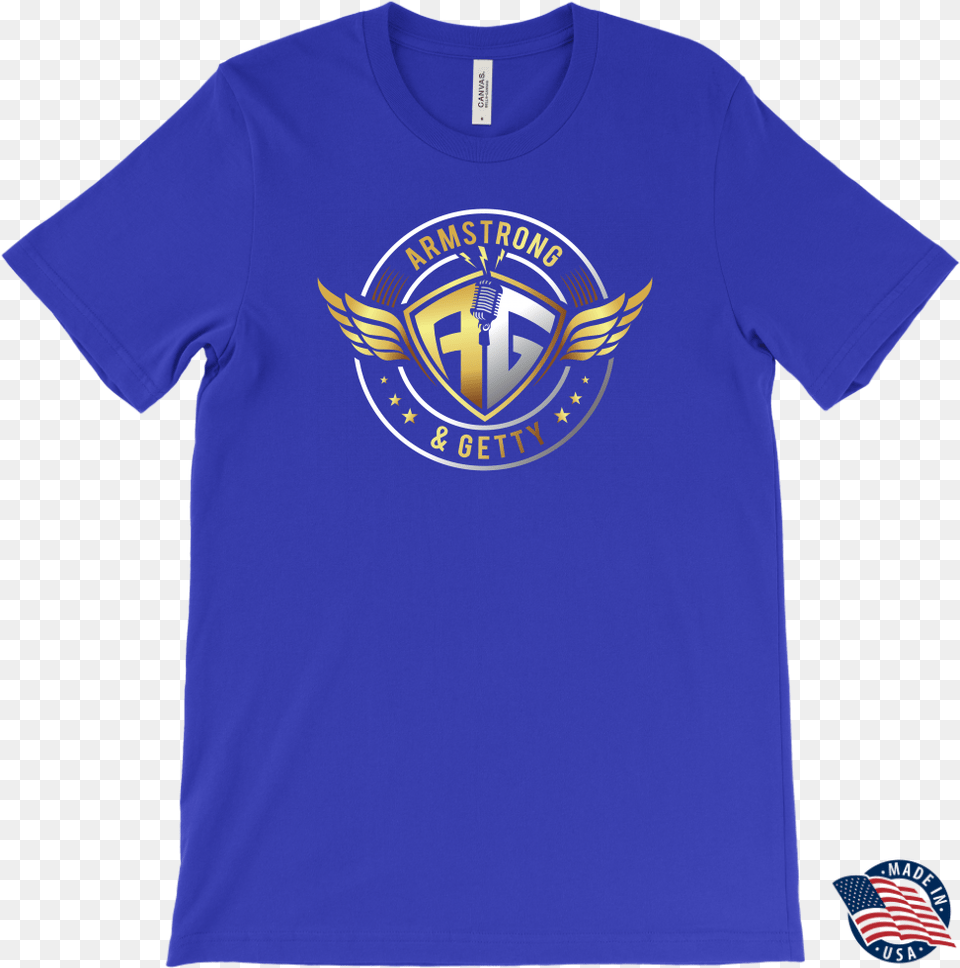 Armstrong Amp Getty Men39s Air Force Logo T Shirt T Shirt, Clothing, T-shirt Png