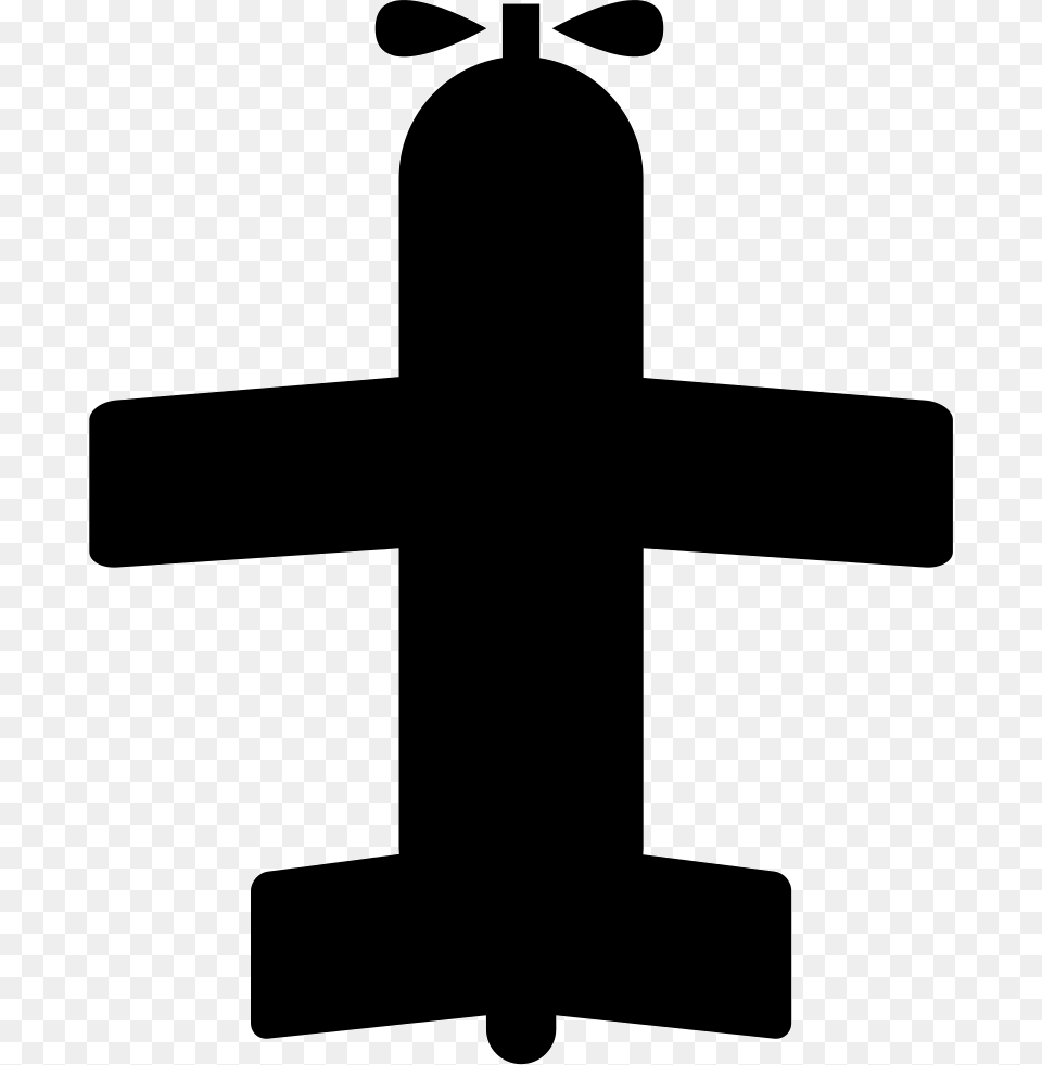 Army Airplane Shadow Cross, Symbol, Silhouette Free Png Download