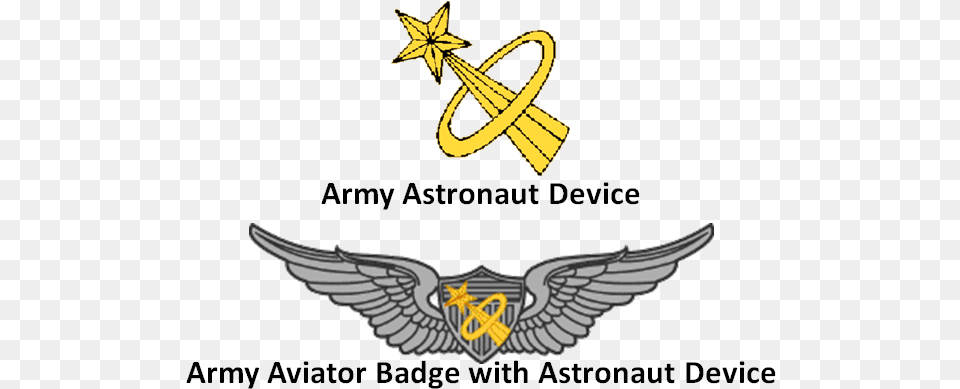 Army Astronaut Device, Emblem, Symbol, Animal, Bird Free Transparent Png