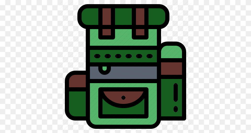 Army Backpack Bag Camping Icon, Scoreboard, Nutcracker, Robot Free Png