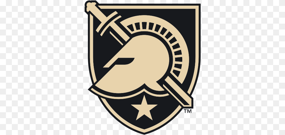 Army Black Knights College Football Army News Scores Army Black Knights Logo, Emblem, Symbol, Armor, Shield Free Png Download