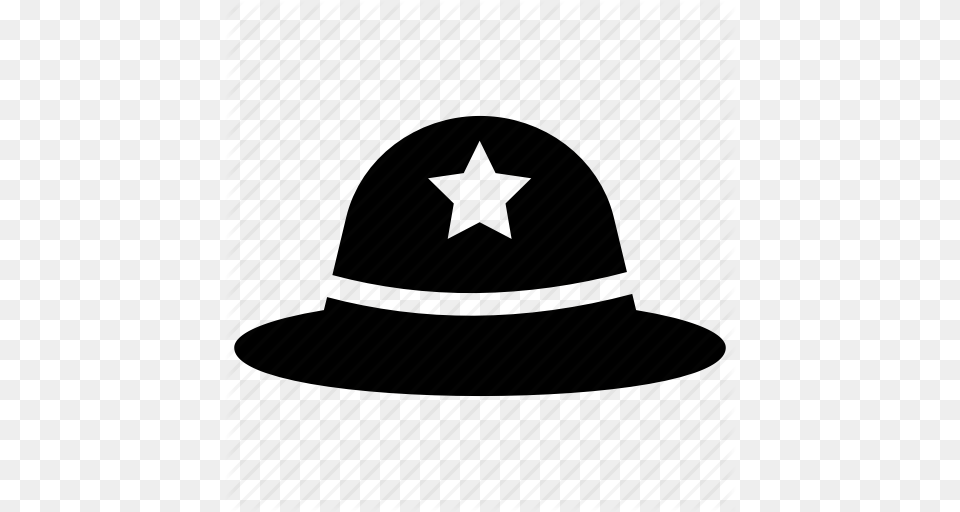 Army Cap Military Hat Officer Cap Security Hat Soldier Cap Icon, Clothing, Hardhat, Helmet, Sun Hat Free Png Download