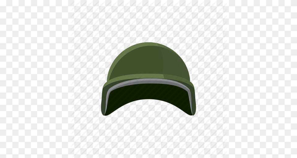 Army Cartoon Helmet Military Soldier Uniform War Icon, Baseball Cap, Cap, Clothing, Green Free Png Download