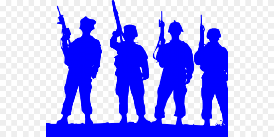 Army Clipart Silhouette Soldiers Clip Art, Person, People, Adult, Male Free Png Download