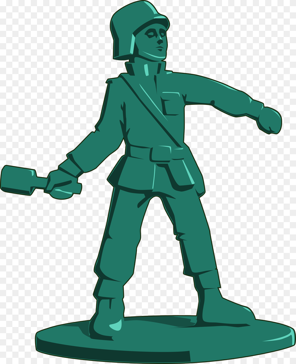 Army Clipart Toy Soldier, Person, Face, Head, People Png Image